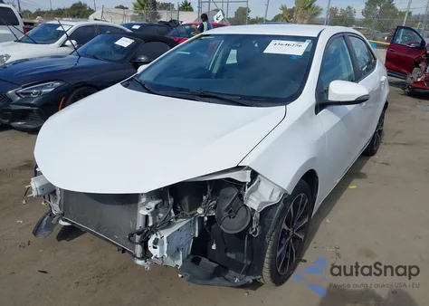 2018 Toyota Corolla Se from USA, damaged, VIN 2T1BURHE2JC022364